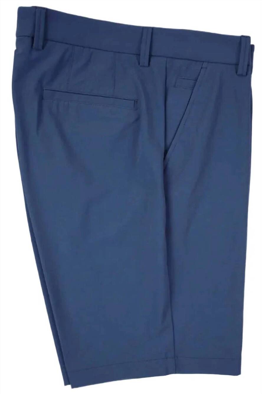 NEW BALLIN men's drummond techno ultimate performance casual shorts in mariner